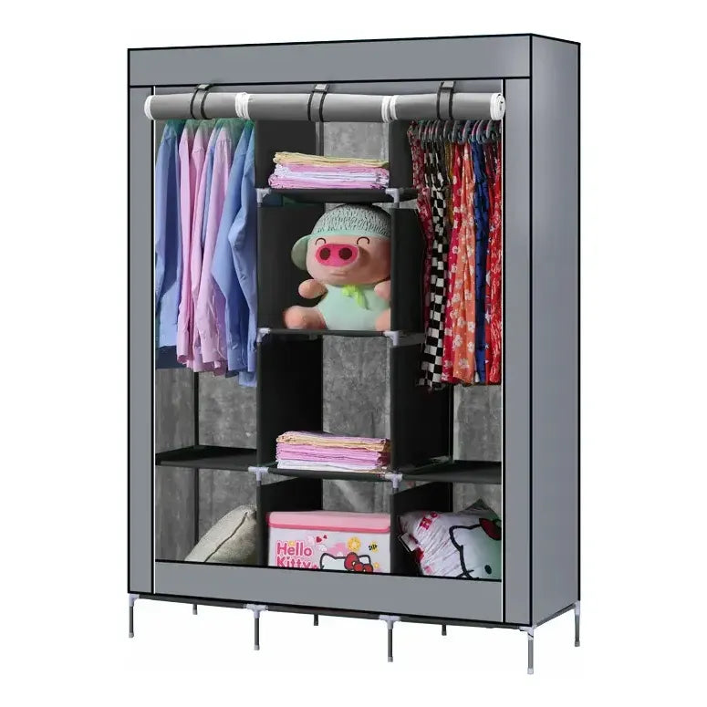 Practico Armario Closet Ropero Armable Grande Organizador