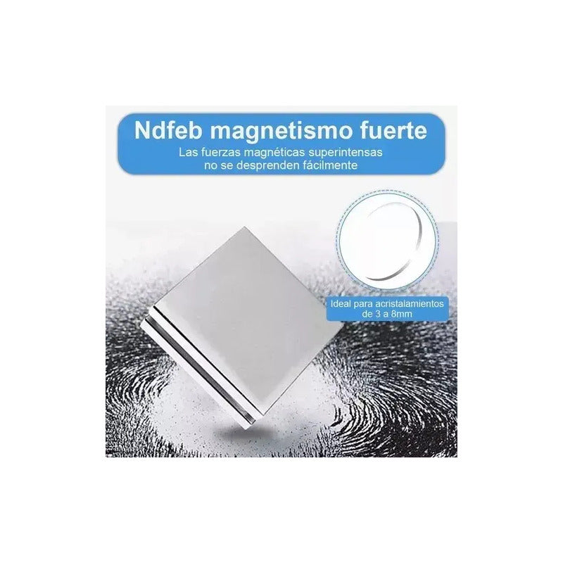 Limpia Vidrios Magnético Ventanas Hogar Triangular