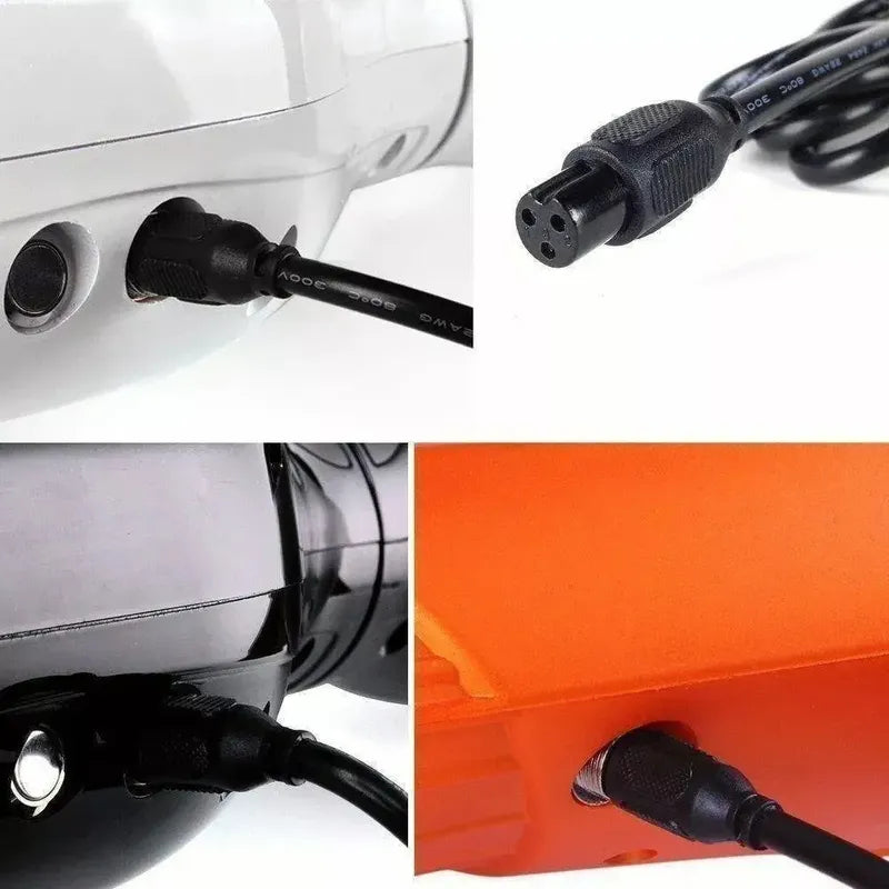 Cargador Para Scooter Patineta Electrica Smart Balance Negro