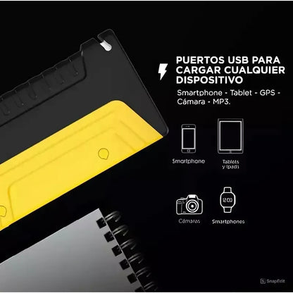 Partidor Powerbank Cargador Bateria Auto Y Inflador Rueda