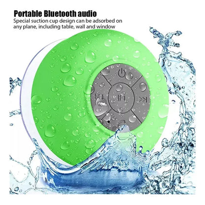 Parlante Manos Libre Pack X2 Para Ducha Impermeable Colores