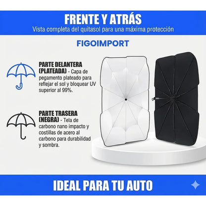Quitasol Parasol Parabrisas Sombrilla Protector Para Auto