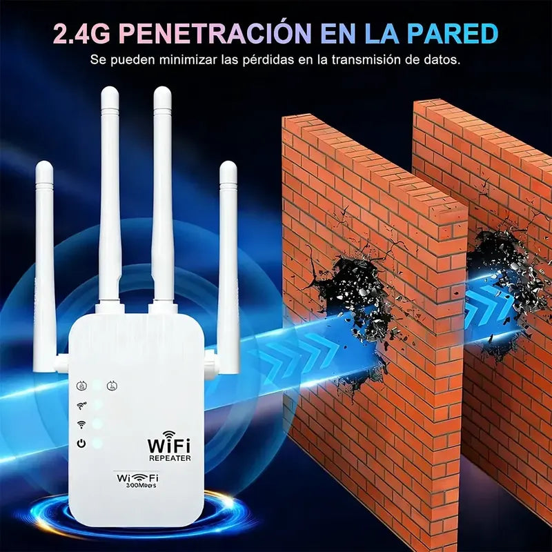 300mbps 2.4g Ampliador De Señal De Wifi Repetidor Router