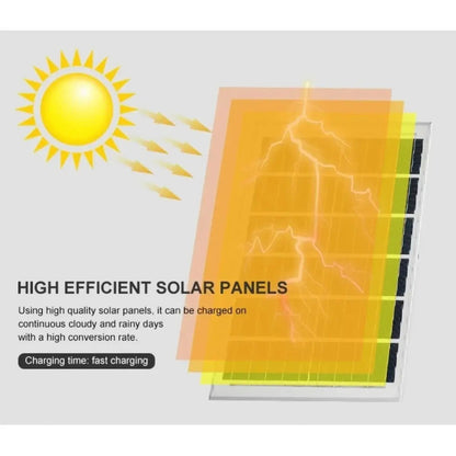 Foco Solar 200w + Panel Solar + Control + Kit De Instalacion