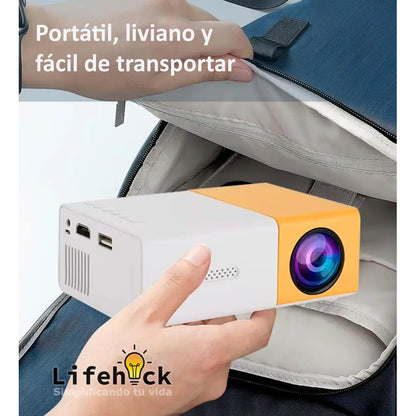 Proyector Mini Betensh Yg300 300lm Blanco+amarillo - 221052