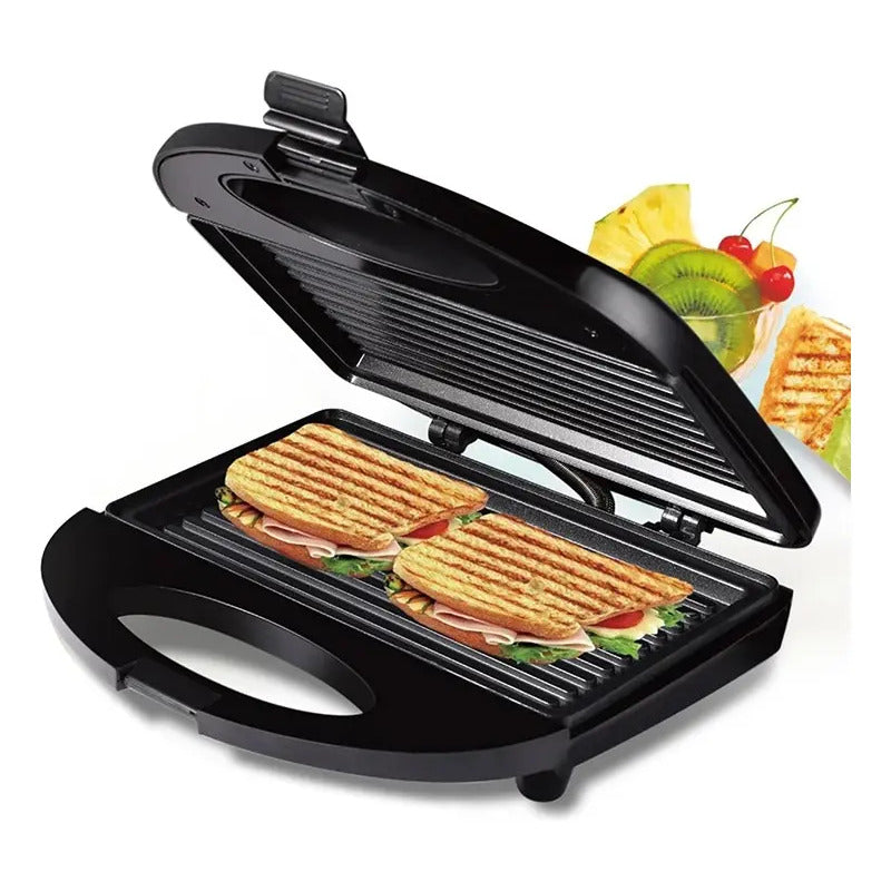 Maquina Wafflera Para Waffles Desayuno Cocina Negro