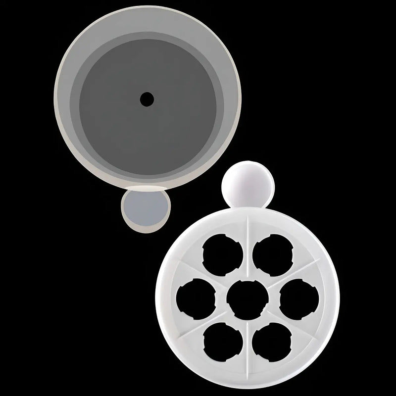 Máquina Cocedor De Huevos Eléctrico A Vapor Raf Blanco 350w 50