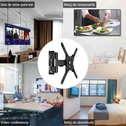 Soporte Base De Tv Orientable E Inclinable 14 -55  50kg. Negro