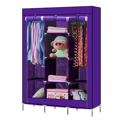 Practico Armario Closet Ropero Armable Grande Organizador