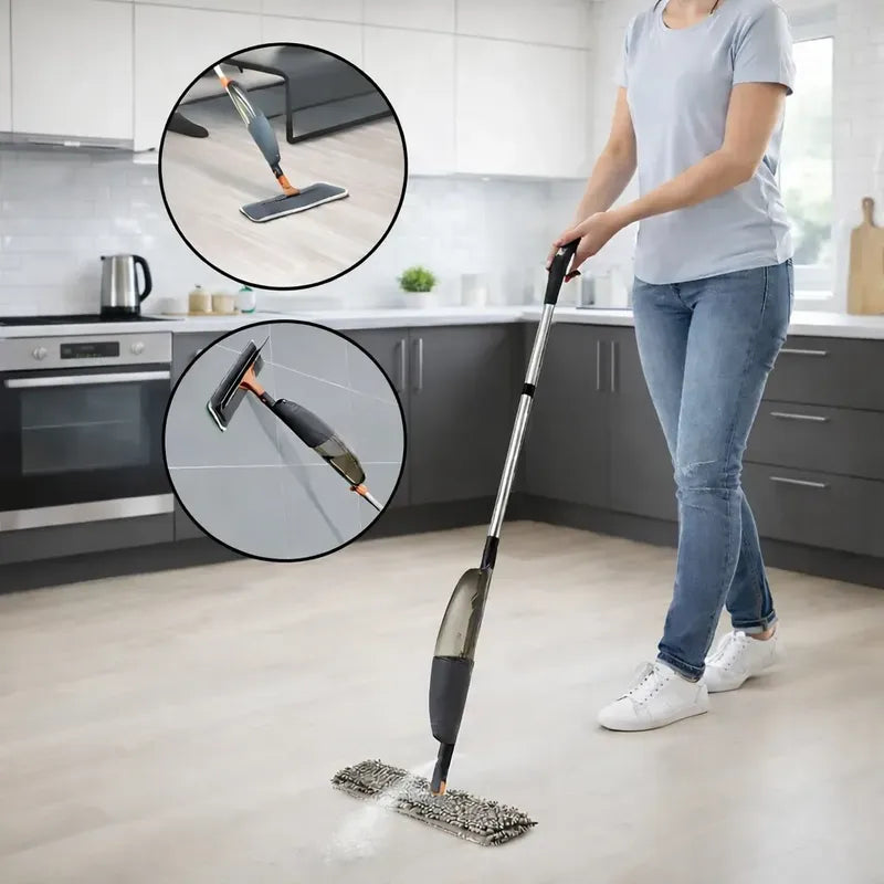 Mopa Roceador Trapeador Spray Con Dispensador  N/a
