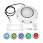 Lámpara Led Sumergible Rgb De 24w Con Control Remoto Para Piscina