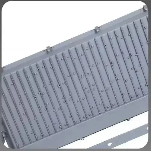 Foco Led Reflector Plano Cob Led 200w  Negro Blanco Frío