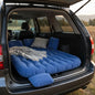 Colchón Inflable De 1.5 Plazas Para Auto Con Bomba Eléctrica, Ideal Para Viajes Y Camping Azul