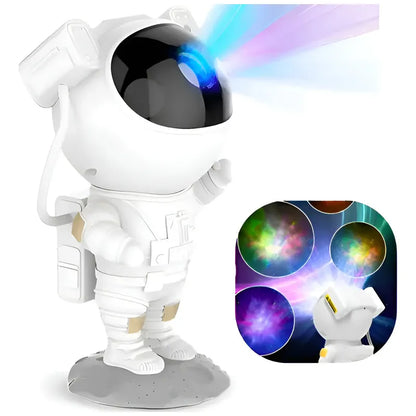 Lámpara Astronauta Proyector Láser Led Star Night Light Negro