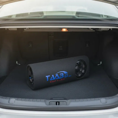 Subwoofer Amplificado De Acustica / Automoviles Super Bass Negro
