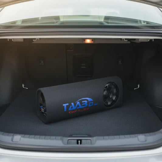 Subwoofer Amplificado De Acustica / Automoviles Super Bass Negro