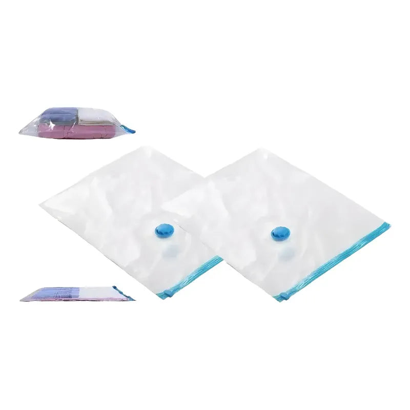 Bolsas Al Vacio Comprimir Ropa Ahorra Espacio 70x100 Pack 12
