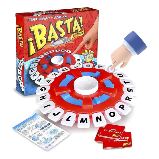 Basta It Juego De Mesa Español Piensa Rápido Y Contesta Jueg