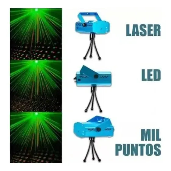 Proyector Laser Show Luces Navidad Festividades
