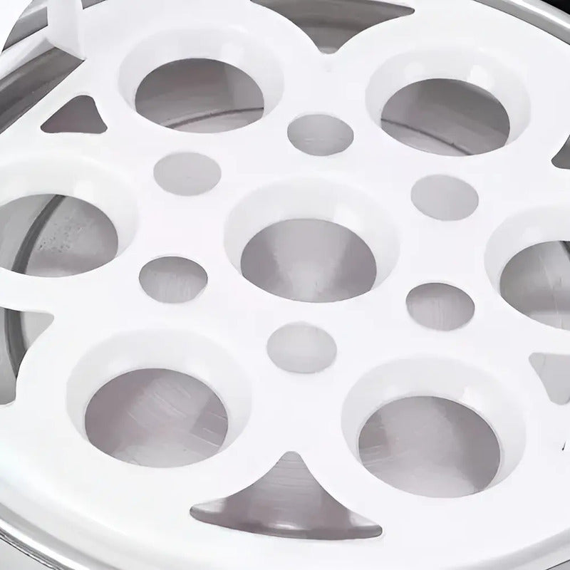 Máquina Cocedor De Huevos Eléctrico A Vapor Raf Blanco 350w 50