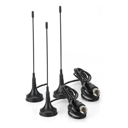Antena Tv Digital Hd  Con Iman Interior / Exterior Pack X3