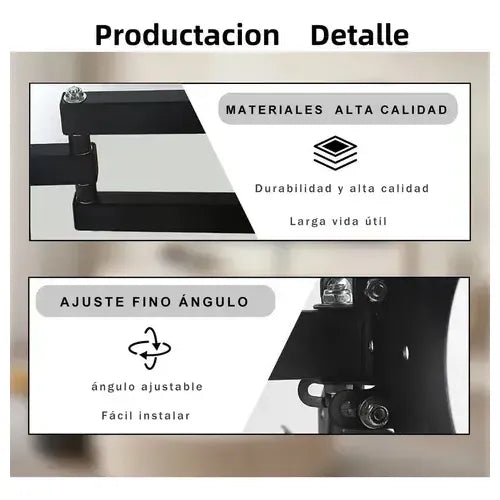 Soporte Base De Tv Orientable E Inclinable 14 -55  50kg. Negro