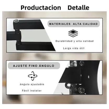 Soporte Base De Tv Orientable E Inclinable 14 -55  50kg. Negro